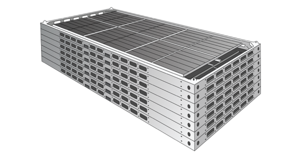 Solar Frame 6, een duurzame oplossing voor zonne-energie zonder batterijen.