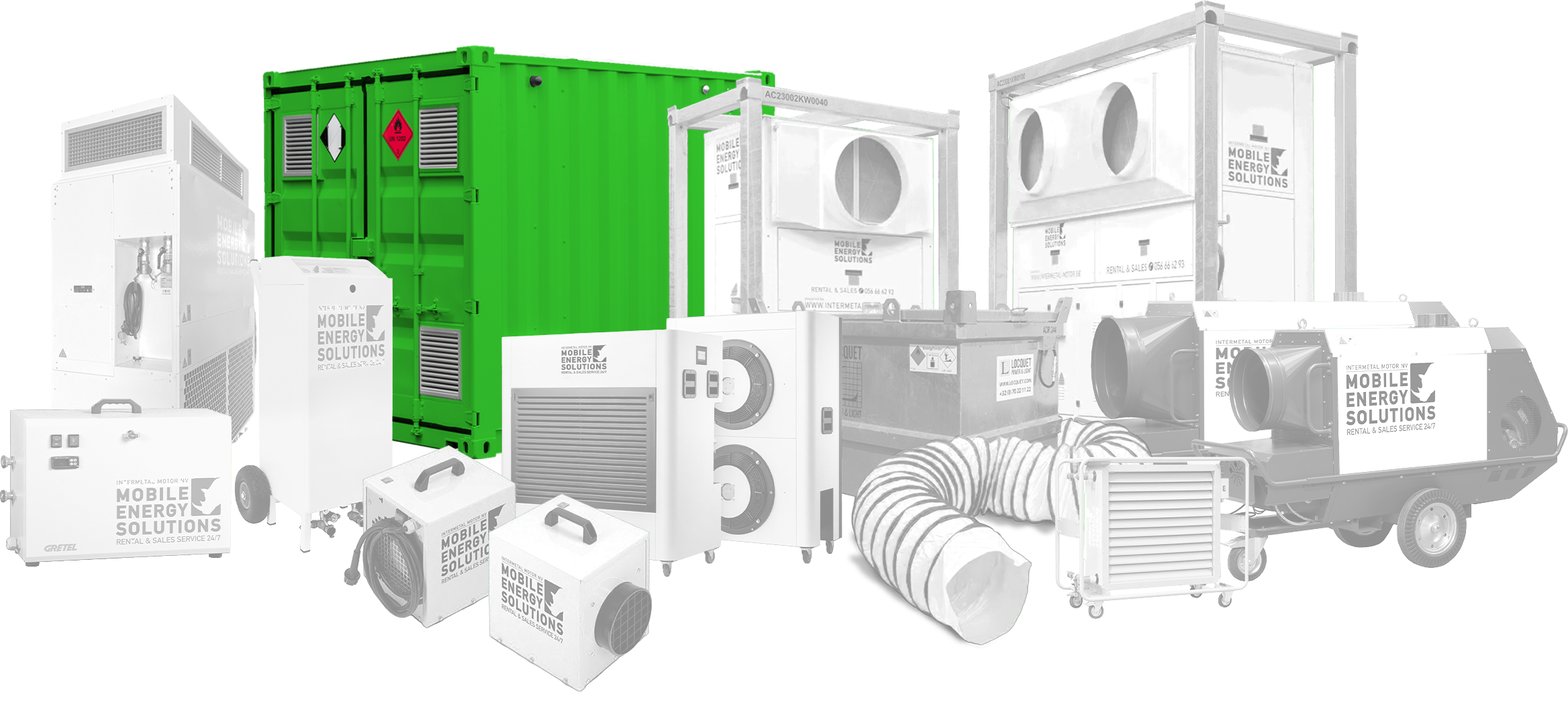 Mobiele dieselboilers